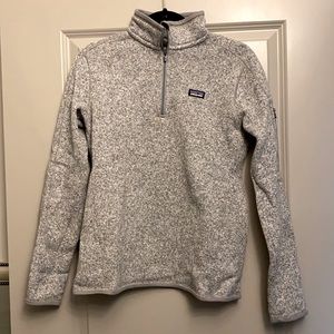 Patagonia better sweater 1/4 zip fleece size M